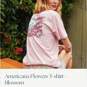 Lauren James Americana Flowers Sweet Tee